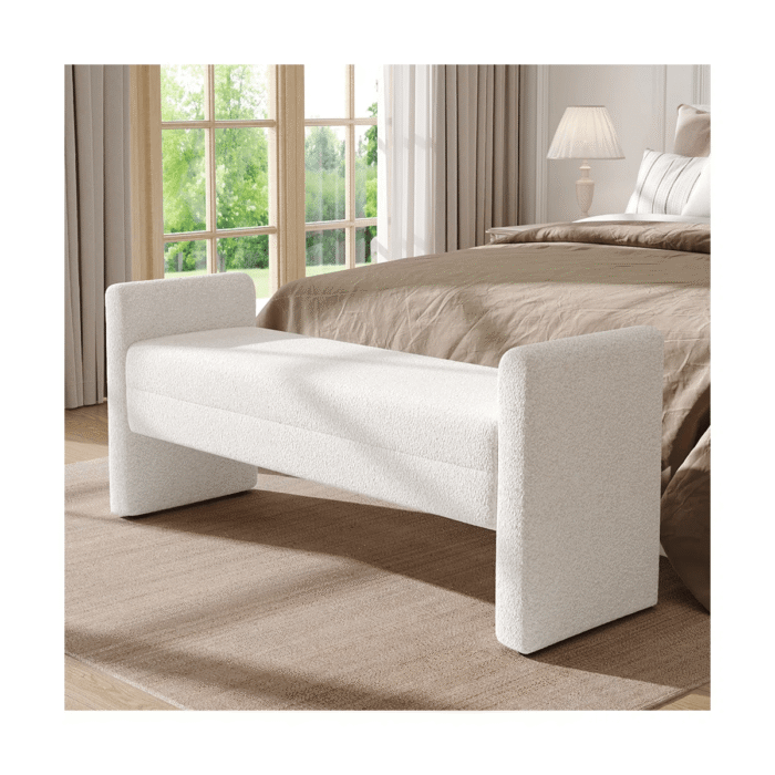Teddy Upholstered H-Shaped Bench