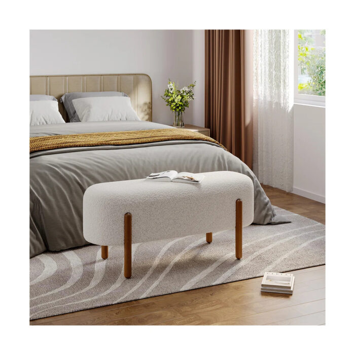 Ayverie Velvet Upholstered Bench