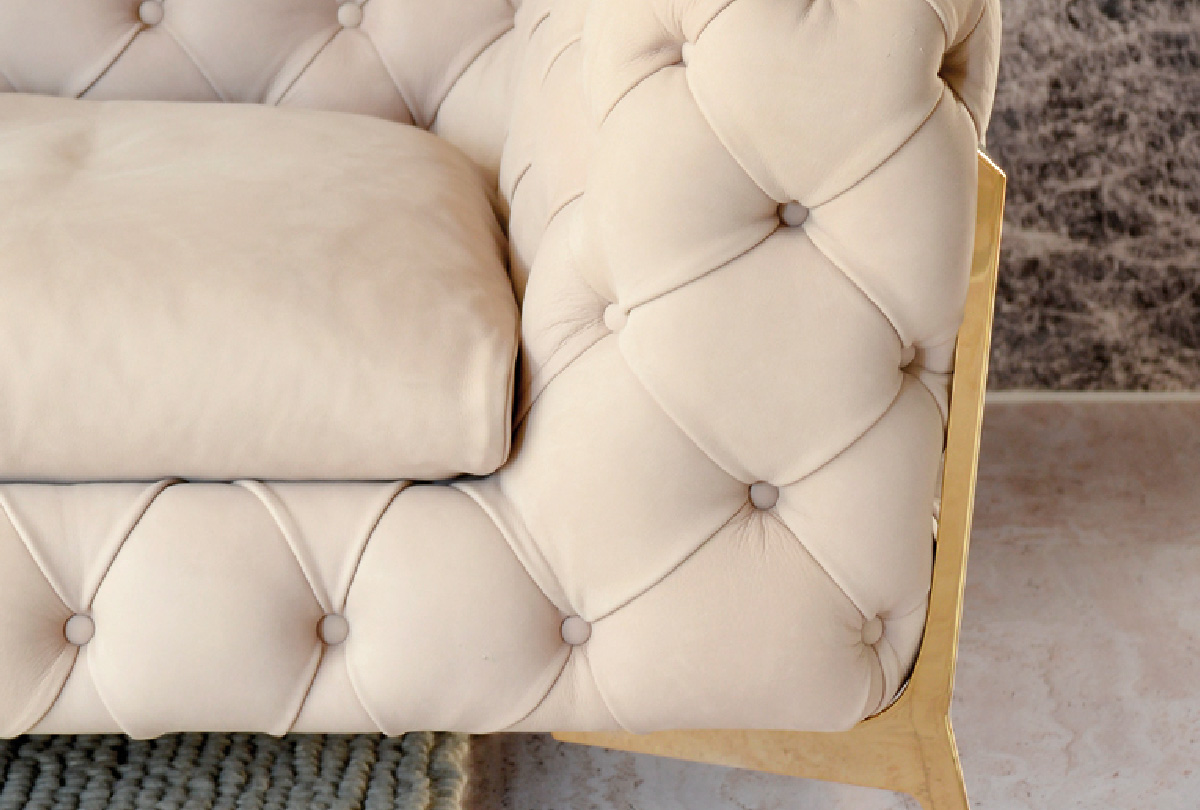 Modern Upholstered Living Room Set, Cozy Sofa And Accent Chair With Pillows For Living Room, Apartment - Image 3