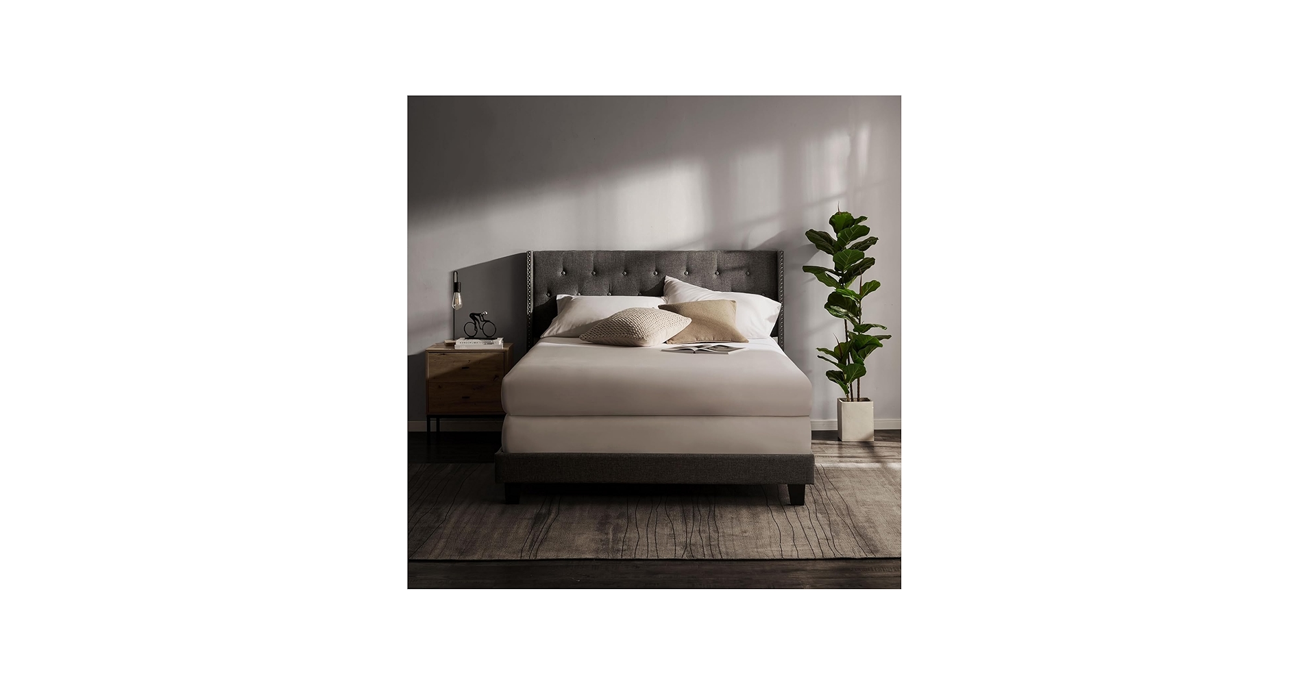 Hearth & Harbor Full Size Wingback Bed - Image 2
