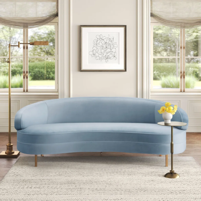 Jacqeuline 89.4'' Upholstered Sofa