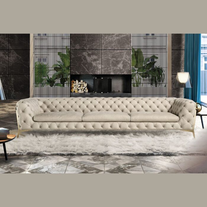 Modern Upholstered Living Room Set, Cozy Sofa And Accent Chair With Pillows For Living Room, Apartment