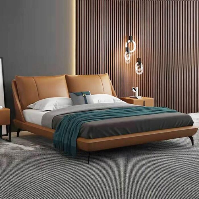 Luxury Leather Bed