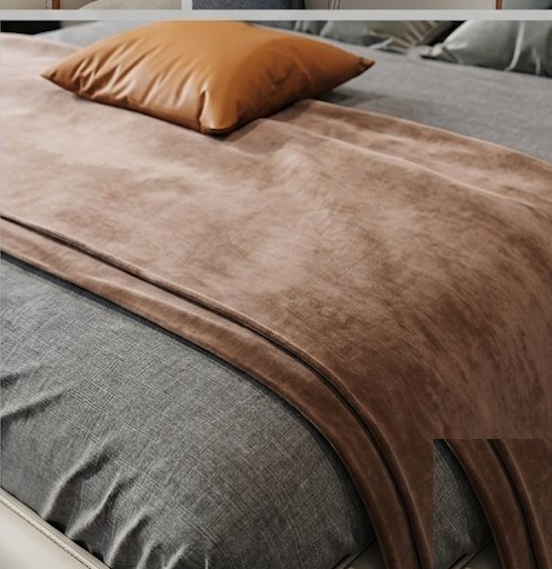 Upholstered Mid-century Modern Platform Bed - Image 4