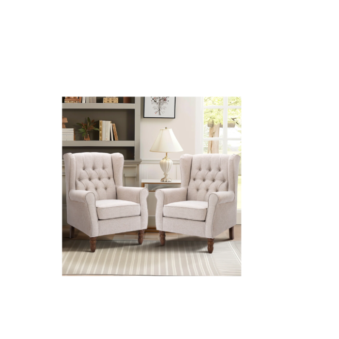 Angiolino Upholstered Armchair (Set of 2)