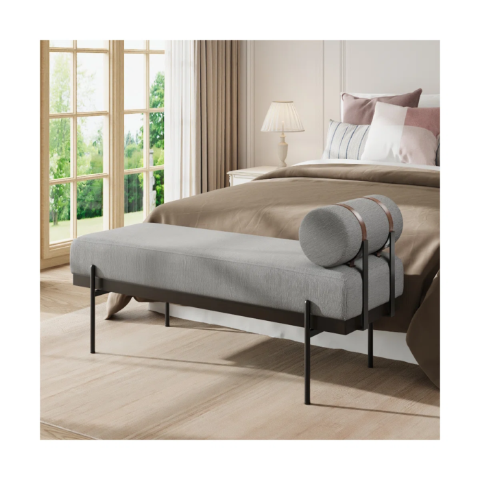 Betzy Linen Upholstered Bench