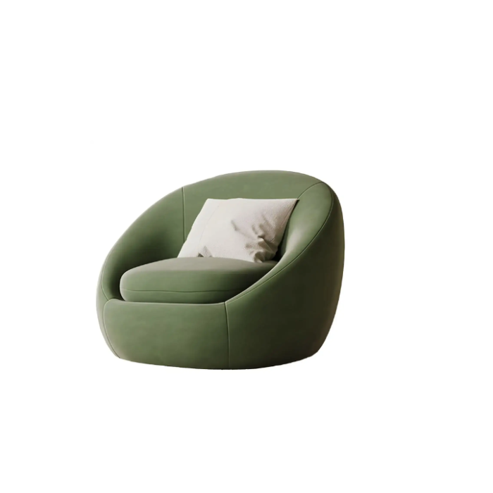 Ovaro Arm Chair for Lounge Custom Crafted to Order