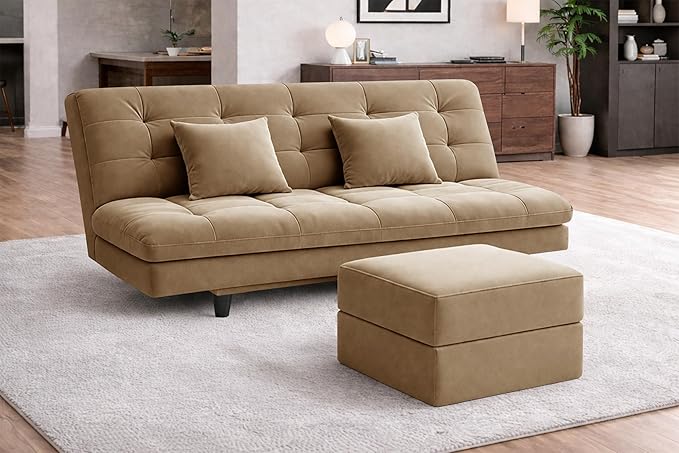 Rosebell Modern Three-Seater Sofa Cum Bed