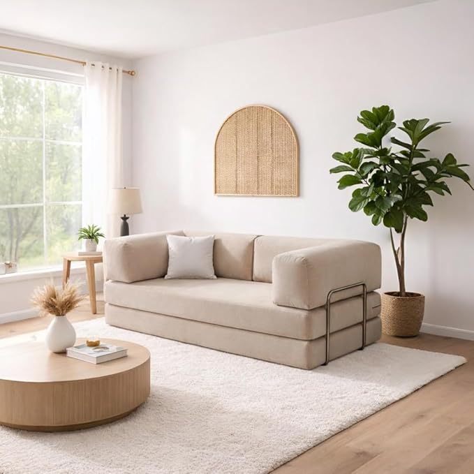 Torque Vegas Three Seater Sofa Cum Bed