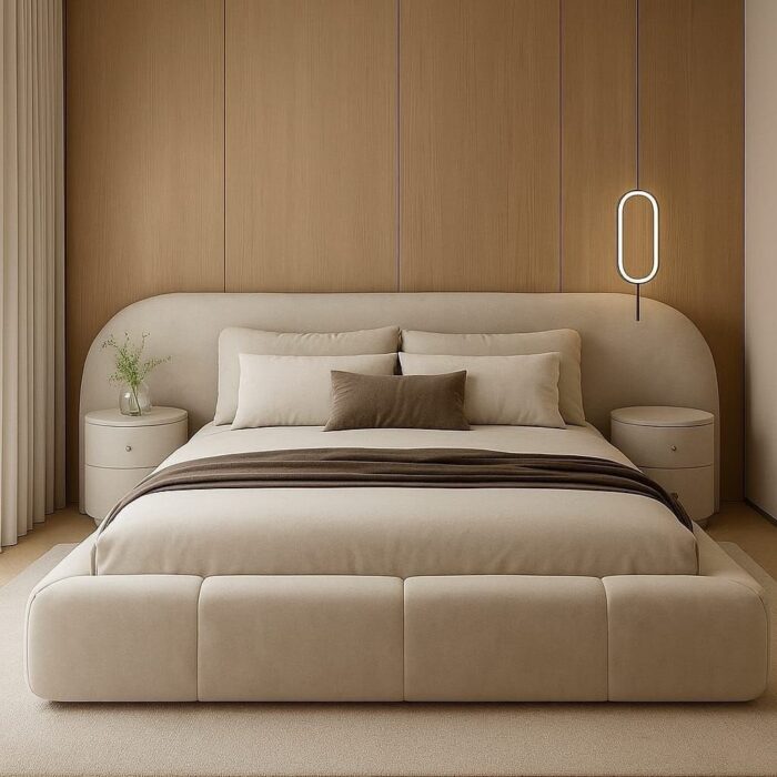 Rounded Arch Platform Bed