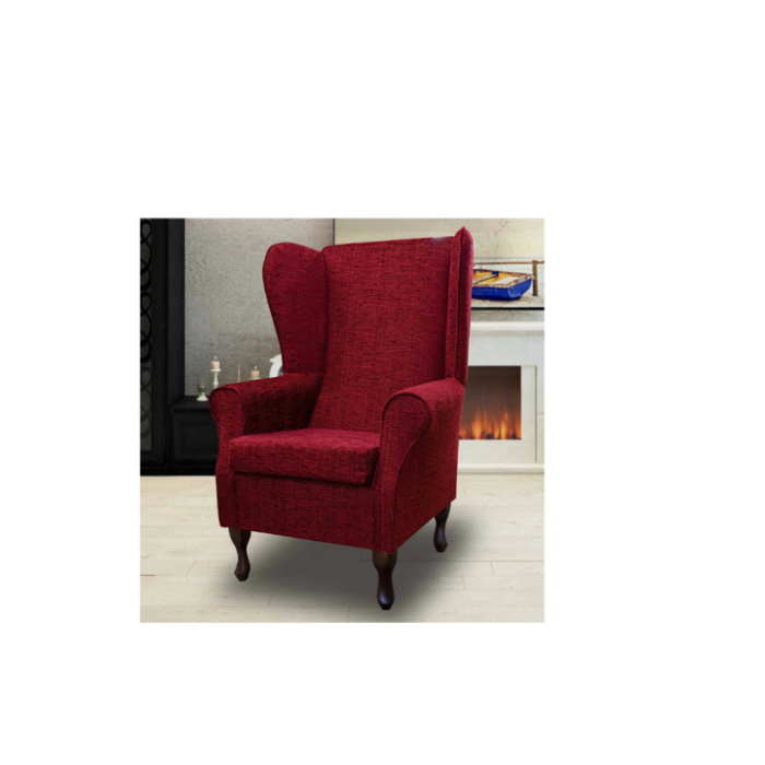 79cm Wide Tufted Wingback Chair