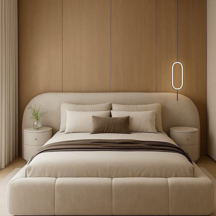 Rounded Arch Platform Bed