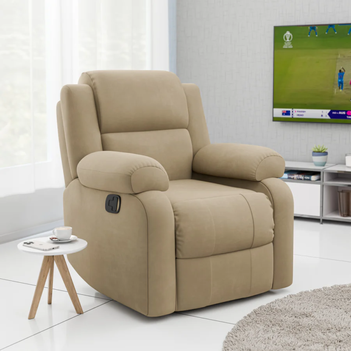 Comfy Fabric Single Seater Recliner