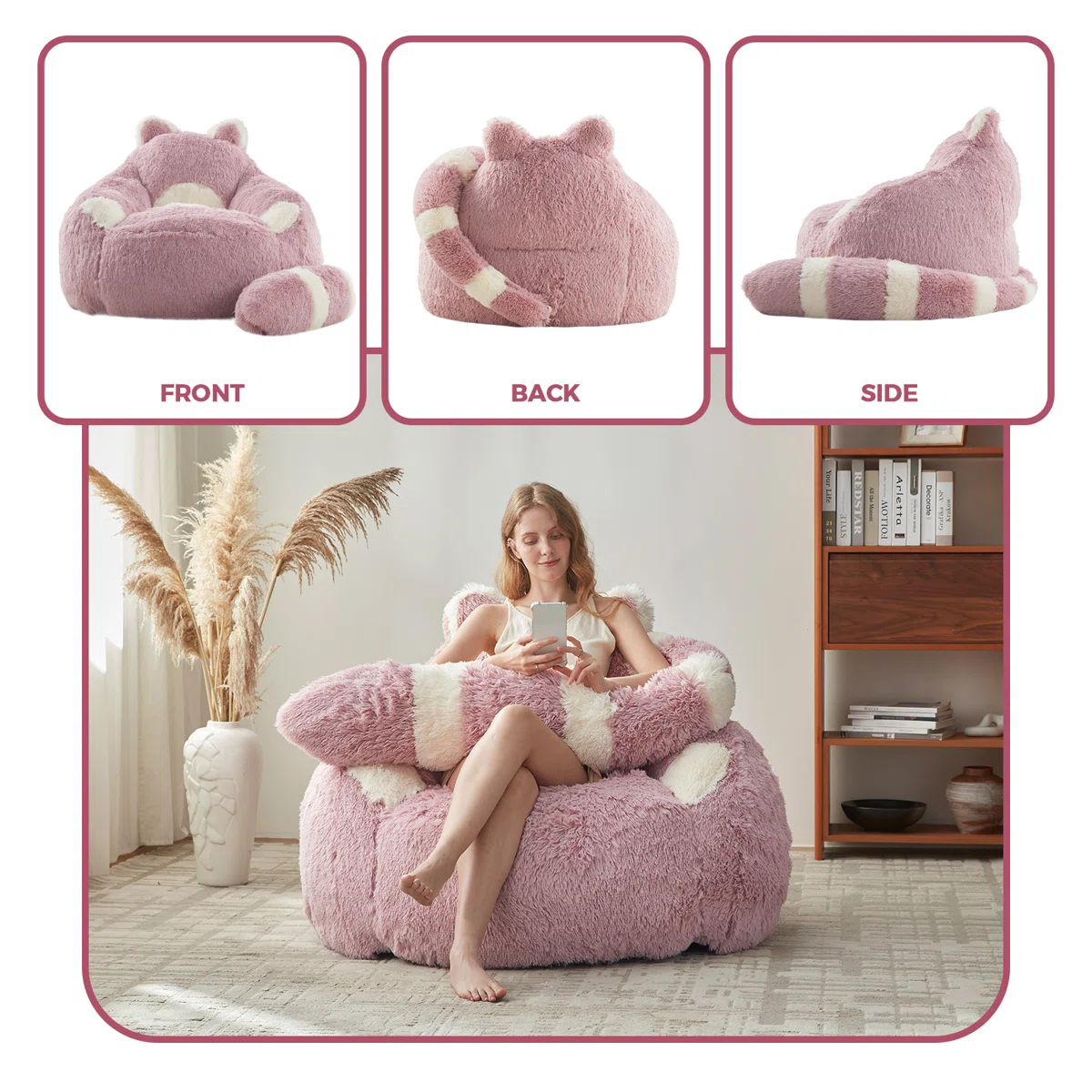 Novelty Bean Bag Chair - Image 5