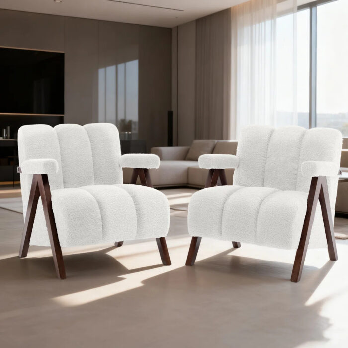 Dormon Upholstered Boucle chair