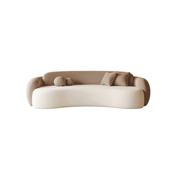 Organic Crescent Swivel Lounge Chair - Image 3