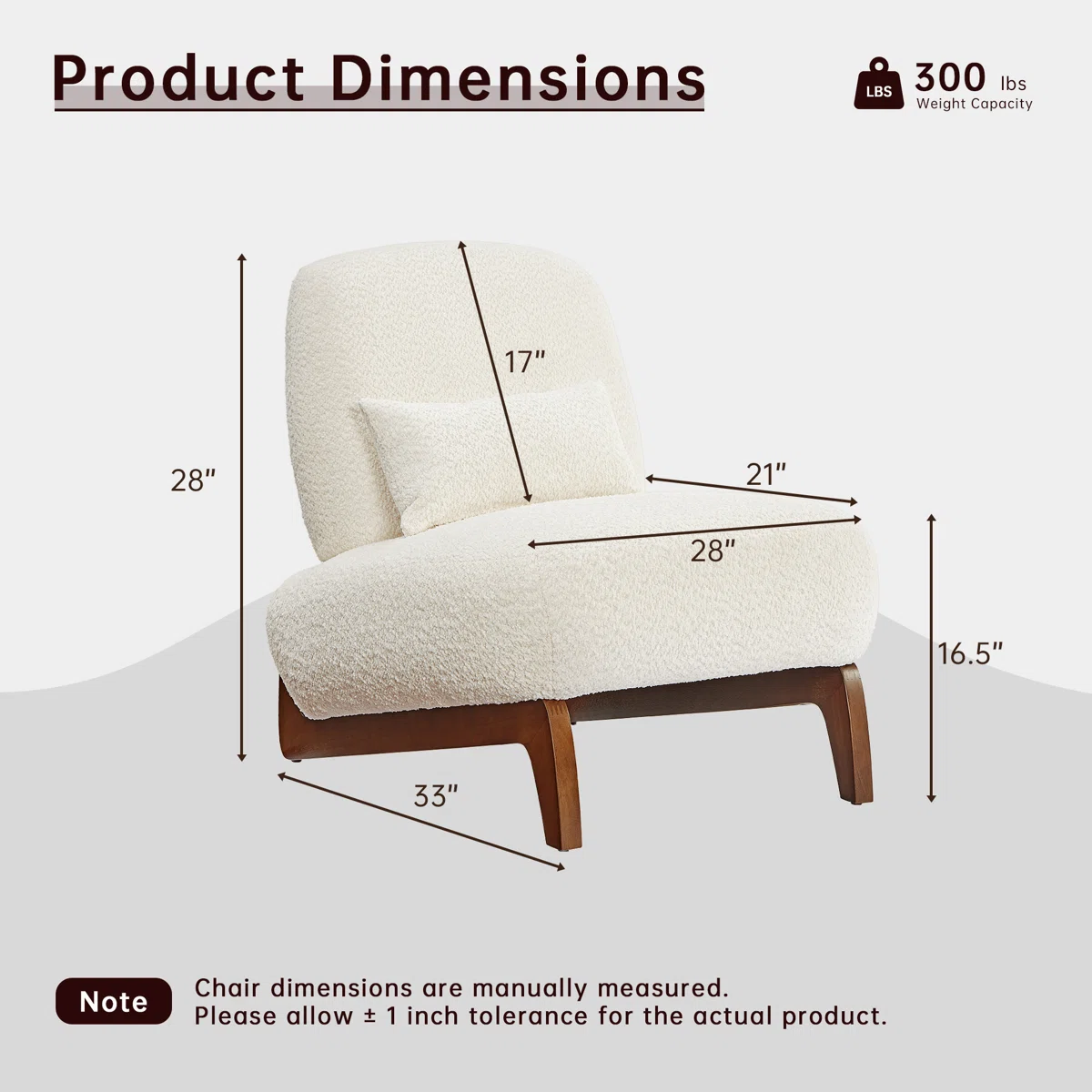 Japandi Slanted Lounge Chair - Image 2