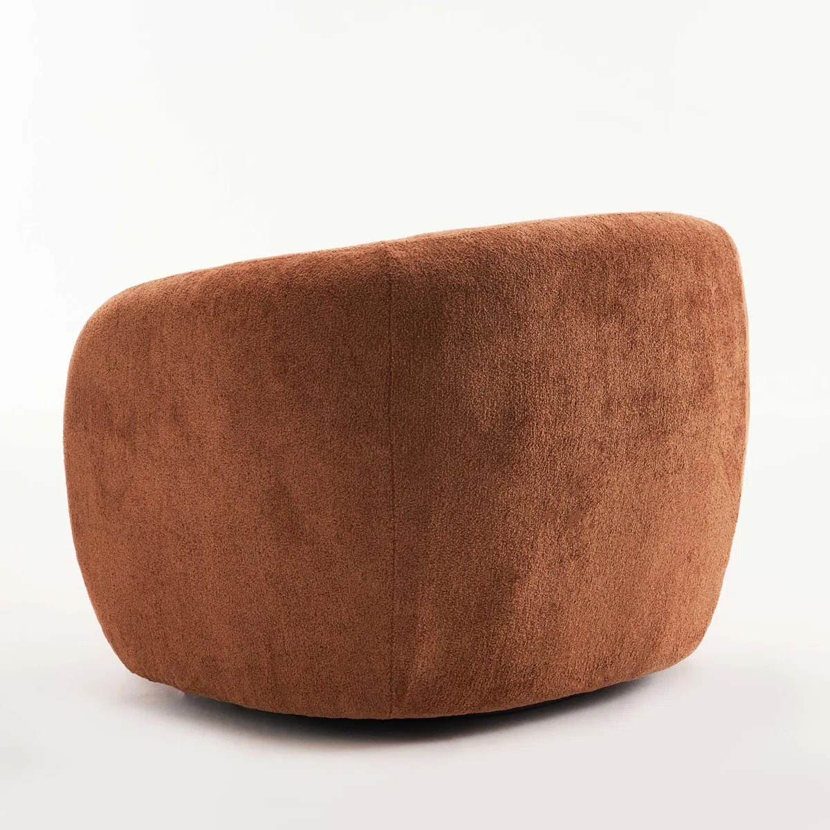 Munehito Upholstered Swivel Barrel Chair - Image 6