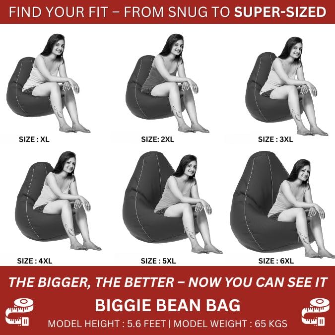 Cream-Colored Furry Bean Bag Chair - Image 8